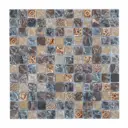 Мозаика стеклянная Керамоград 010a_05 30x30 см цвет жёлтый/золотой