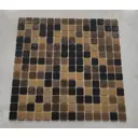 Мозаика стеклянная Керамоград Kg109_01 30.5x30.5 см цвет коричневый