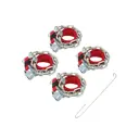 Цепи браслеты противоскольжения REXANT для кроссоверов колеса 205-225 мм к-т 4 шт.