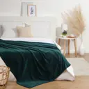 Плед Этель 150x200 см полиэстер цвет изумрудный