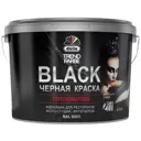 Краска для стен и потолков Dufa моющаяся матовая цвет черный 10 л