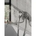 Смеситель для ванны Agger 17 TL-1722200 двухвентильный с душевой лейкой цвет хром