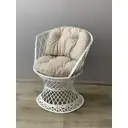 Кресло садовое Ajurio Л84_01-8 Queen 76 см x 76 см x 85 см текстиль белый