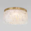 Люстра потолочная Eurosvet Sandra A071170 5 ламп 8 м² цвет латунь