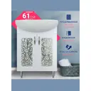 Тумба под раковину Doratiz Орхидея 9912.812 напольная 60см цвет белый