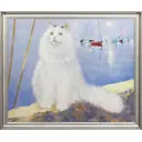 Картина на холсте Русская коллекция Белые ночи КГ-x1, 68x58 см