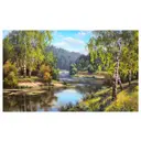 Постер Русская коллекция "У реки" 64x104 см