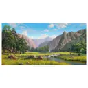 Постер Русская коллекция "Горная идиллия" 54x104 см