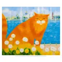 Постер Русская коллекция "Рыжик и одуванчики" 64x54 см