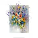 Постер Русская коллекция "Цветочные впечатления" 64x84 см
