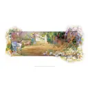 Постер Русская коллекция "Романтический дворик" 54x104 см