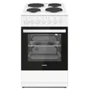Электрическая плита с духовкой Simfer F50EW04025 50x86x54.7 см цвет белый