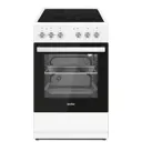 Электрическая плита с духовкой Simfer F50VW14025 50x86x54.7 см цвет белый
