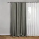 Штора на ленте Miamoza Меланж 200x280 см цвет серый