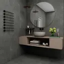 Керамогранит Duna Cemento Grafito 60x120 матовый цвет темно-серый 1.44 м²