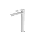 Смеситель для раковины Iddis Slide SLIWT01i01, латунь, Белый