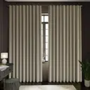 Комплект штор на ленте Джулия 150x250 см цвет бежевый 2 шт