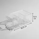 Контейнер Rolly 16.5x12.9x30.5 см 5 л пластик цвет прозрачный