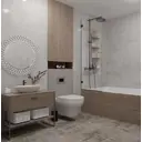 Глазурованный керамогранит Axima Omaha 60x60 см 1.44 м² матовый цвет светло-серый