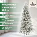 Ель новогодняя искусственная National tree company КРЛ/ЗС-220 Королевская заснеженная 220 см