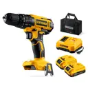 Дрель-шуруповерт аккумуляторная ударная Steher CDS-40-22, 20 В Li-Ion 2x2 Ач