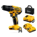 Дрель-шуруповерт аккумуляторная Steher CD-40-22, 20 В Li-Ion 2x2 Ач