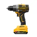 Дрель-шуруповерт аккумуляторная бесщеточная Steher CB-165-21, 20 В Li-Ion 1x2 Ач