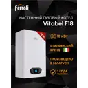 Газовый котел конвекционный 18 кВт Ferroli Vitabel ZL0BYJ4JYA двухконтурный настенный