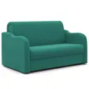 Диван раскладной Шарм-дизайн Коломбо 120x95x110 см рогожка цвет бирюзовый