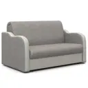 Диван раскладной Шарм-дизайн Коломбо 180x95x110 см рогожка цвет белый и светло-серый