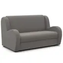 Диван раскладной Шарм-дизайн Барон 120x95x110 см велюр цвет серый