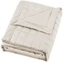 Покрывало Inspire Velvet Etna 220x240 см полиэстер цвет кремовый