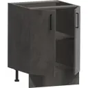 Напольный шкаф Алькона Парма 60x86x57.6 см МДФ цвет серый