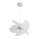 Светильник подвесной светодиодный Freya Isabella Fr6202pl-l14w 4 м² нейтральный белый свет цвет белый