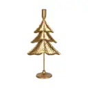 Подсвечник ГЛАСАР Ёлочка 18.5x9x37.5 см 57-107