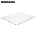 Полка для кухонного шкафа прямоугольная 36.7x32 см стекло цвет прозрачный