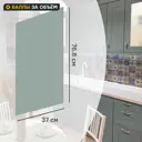 Фальшпанель для навесного шкафа Томари 37x76.8 см Delinia ID МДФ цвет голубой