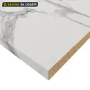 Столешница Delinia Маренго 300x3.8x60 См Бдсп/дсп Цвет Белый