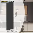 Фасад кухонного шкафа София 29.7x102.1  см DELINIA ID ЛДСП цвет серый