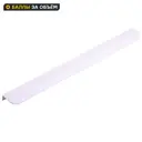 Мебельная ручка-профиль Мура белый 448 мм