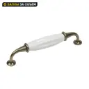 Мебельная ручка-скоба Виви 128 мм бронза