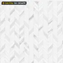 Стеновая панель L004 Шеврон 240x0.6x60 МДФ разноцветный