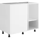 Кухонный шкаф напольный 100x77x56 см KONSENSA ЛДСП цвет белый