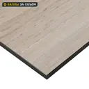 Столешница кухонная Alternative Травертин Римский 300x60x1.6 см HPL-пластик цвет коричнево-бежевый