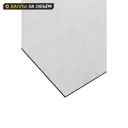 Стеновая панель для кухни Мрамор 240x60x0.4 см HPL-пластик цвет белый