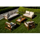 Набор садовой мебели Joygarden Calisto 52103/52104/52105/52106 акация коричневый 2 дивана 2 кресла столик