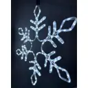 Светящаяся электрическая фигура Эйджи 258563 Снежинка классическая h 56 см