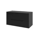 Тумба под раковину подвесная Topline FLIPTUS100B 100см цвет черный