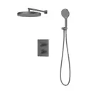 Душевая стойка Iddis DUNGM0Ti67 1 режимная цвет графит матовый