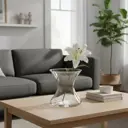 Ваза Келли 2 большая стекло цвет прозрачный